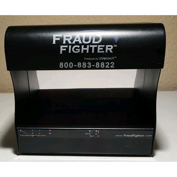 UVeritech UV-16P FRAUD FIGHTER Counterfeit Detection Scanner, HD4X2-120A, 120V - Picture 1 of 6